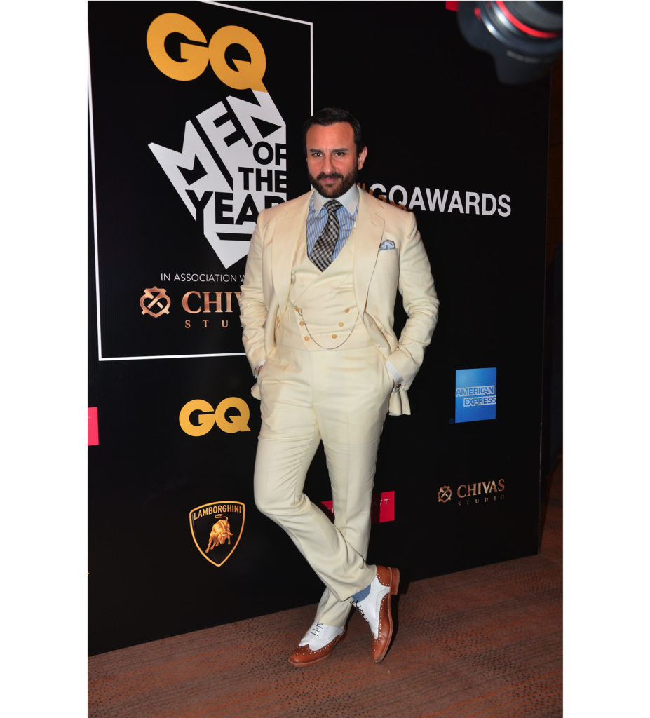 Saif Ali Khan at GQ Awards 2016
