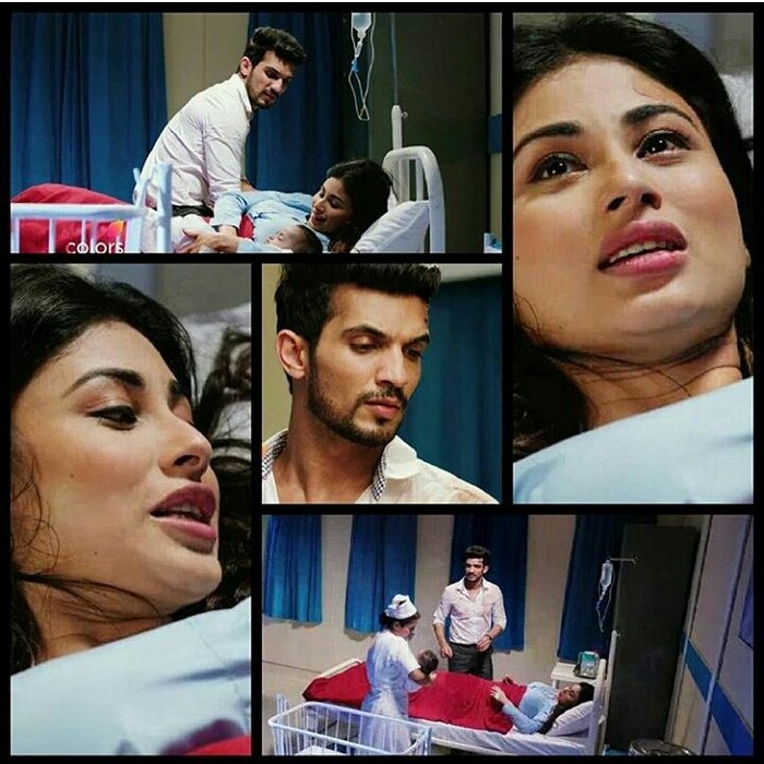 arjun-bijlani-and-mouni-roy-in-naagin-2