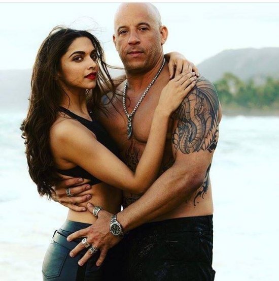 Deepika Padukone & Vin Diesel