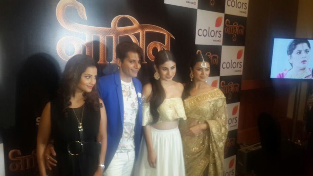 Team Naagin 2 at launch event