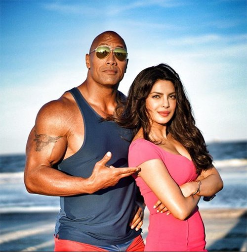 Priyanka and the Rock