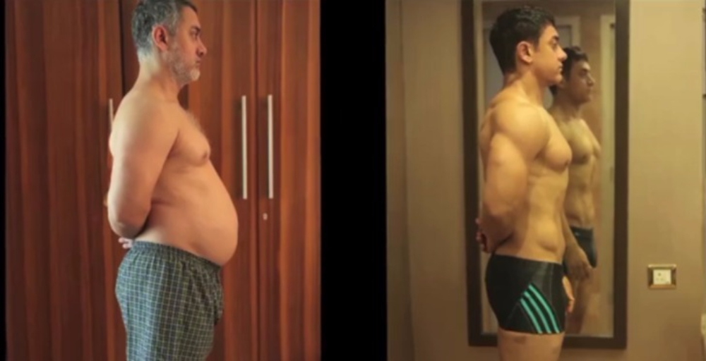Aamir Khan Body Transformation Dangal