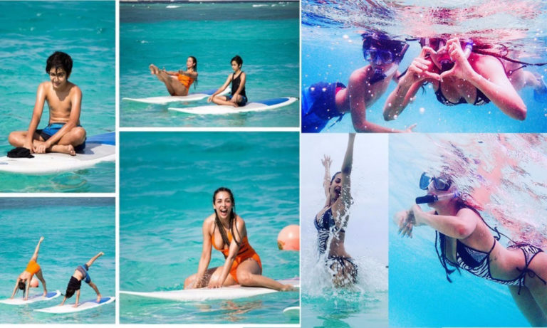 Malaika Arora Khan Looks HOT In Bikini Holiday Pictures