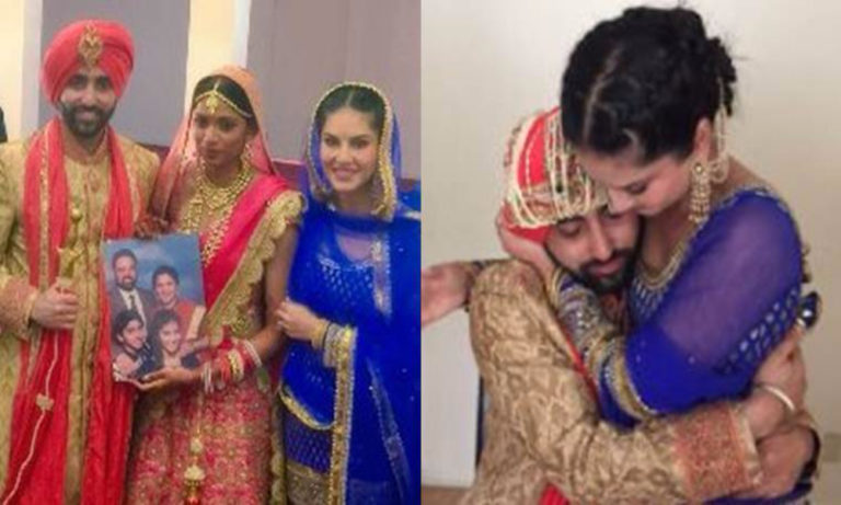 Sunny Leone’s Desi Look At Her Brother’s Wedding