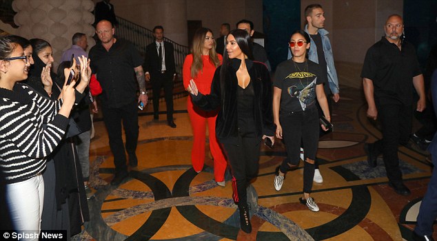 Kim Kardashian in Dubai