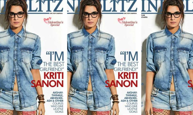 Kriti Sanon Is A Hot Nerdy Chick In Latest CineBlitz Magazine Cover