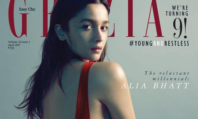 Alia Bhatt Sizzles On The Cover of Grazia India