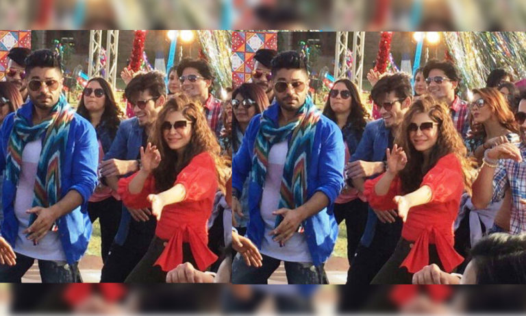 Ayesha Omar Dancing On Cornetto Rock 2017 Song Is #AwkwardGoals