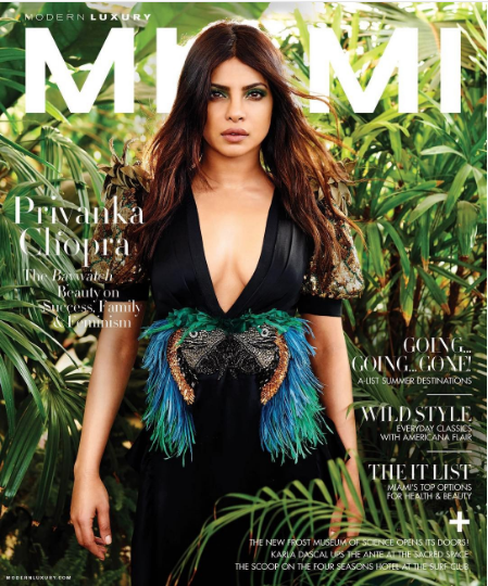 Priyanka Chopra-Miami Cover