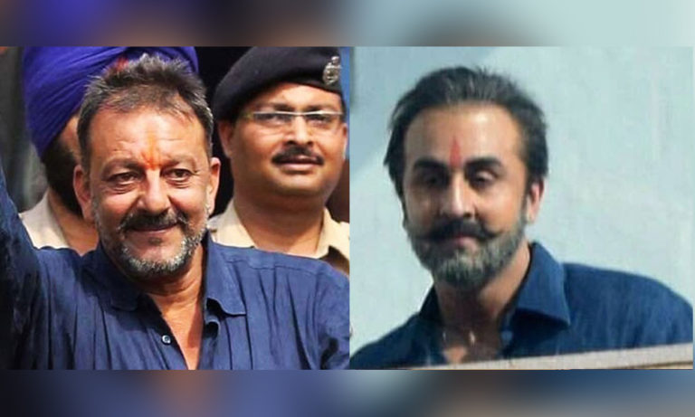 OMG! Ranbir Kapoor’s Looks Exactly Like Sanjay Dutt For Biopic Movie