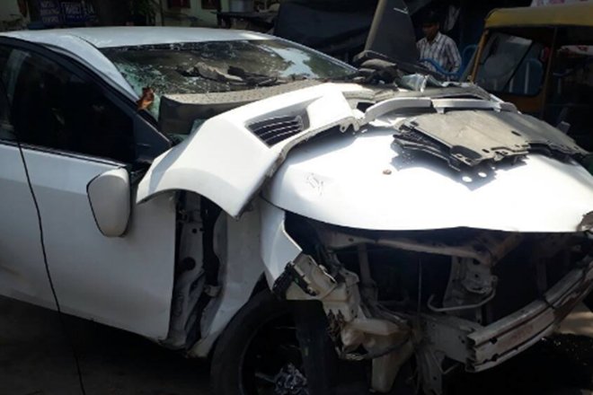 Sonika Chauhan-Car Accident