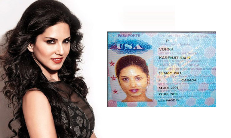 Sunny-Leone-passport-photo