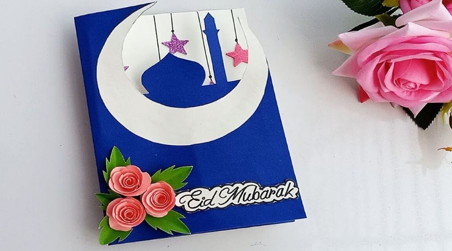 Send Hand Written Eid Mubarak Cards