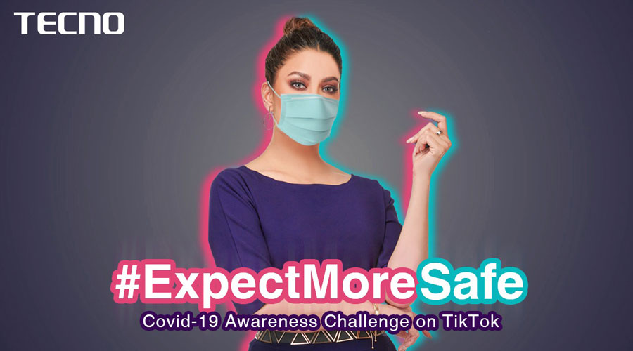 TECNO to launch its Covid-19 CSR campaign with their brand face, Mehwish Hayat