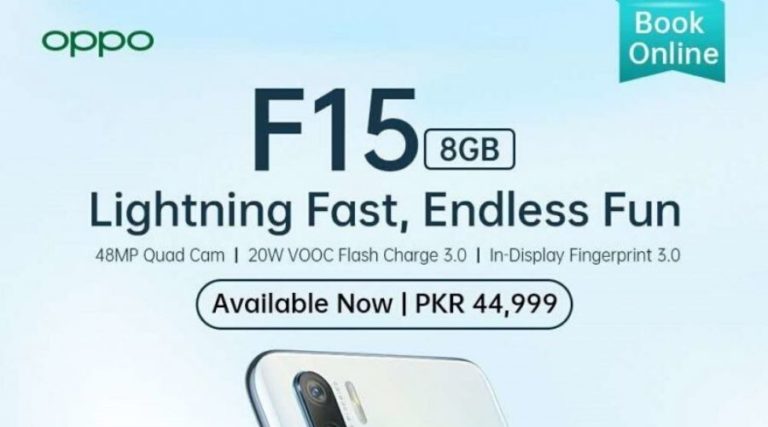 OPPO Launches the F15, the Super-Fast Phone is Now Available in the Market and for Online Booking on OPPO’s website