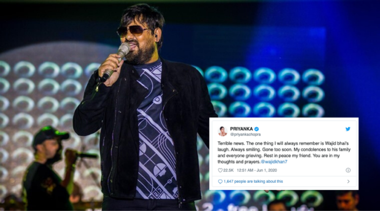Pakistani, Indian celebrities grief the death of Wajid Khan