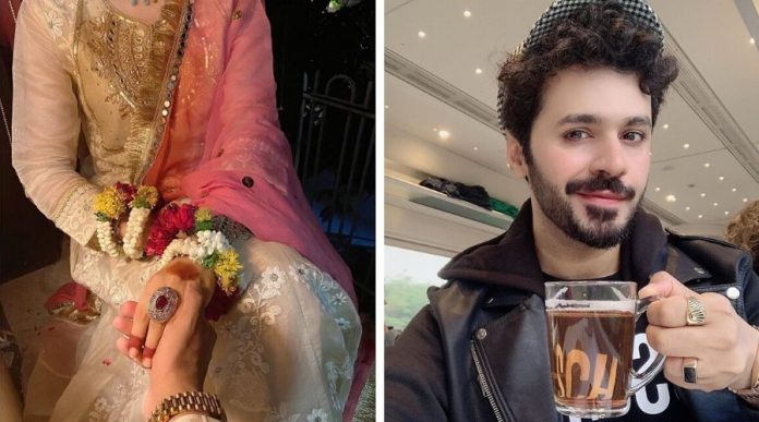 Actor, Model Saim Ali ties the knot with his Mystery girl