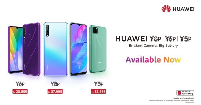 Huawei Y6p & Huawei Y8p launches in Pakistan - Prices and specifications