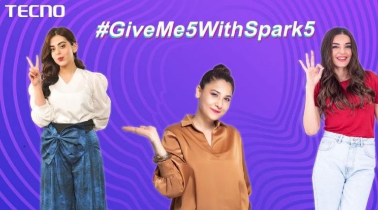 TECNO #GiveMe5WithSpark5 Breaks all Records on TikTok