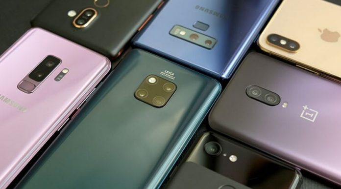 Mobile phone imports increased almost double