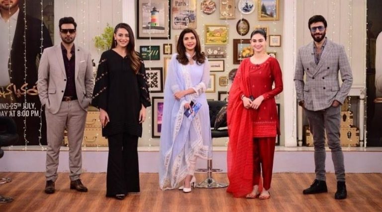 Log Kia Kahenge star casts Promotes drama on Good Morning Pakistan with Nida Yasir