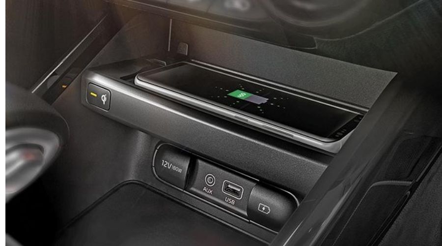 Kia careto wireless charging