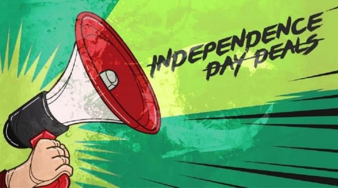 Top 9 Independence Day (Azadi) Sales and Deals that Cannot Be Missed
