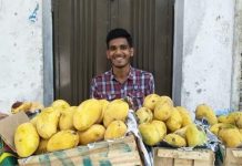 NUST Graduate Usman Ashraf sets up Fruit Stall due to Lockdown NUST Graduate Usman Ashraf sets up Fruit Stall due to Lockdown