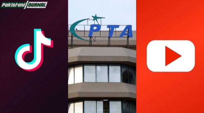 PTA ordered TikTok and YouTube to regulate and block vulgar content