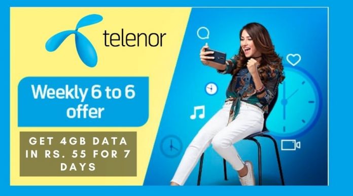 Telenor Weekly 6 to 6 Offer