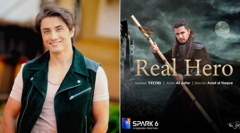 Ali Zafar appointed by 'Tecno' as the REAL HERO, The Brand Ambassador of Spark 6