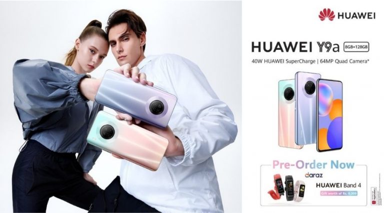 HUAWEI Y9A Mid-range King Opens for Pre-orders in Pakistan