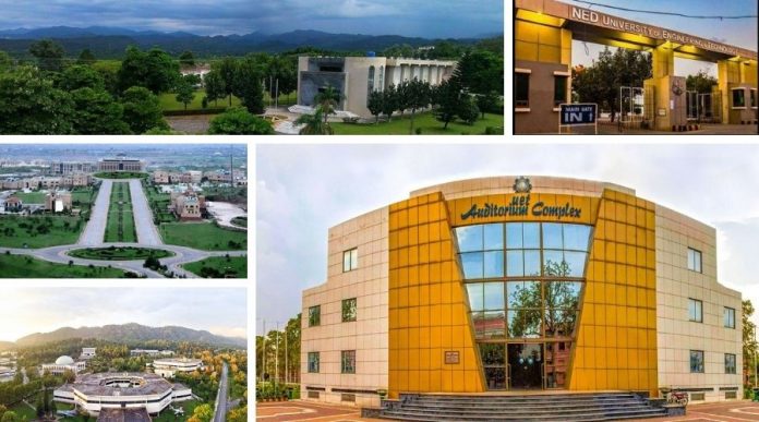 List of Top 5 Engineering Universities in Pakistan 2020