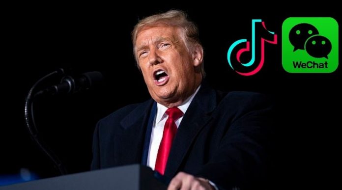 President Trump to ban TikTok & WeChat downloads starting Sunday