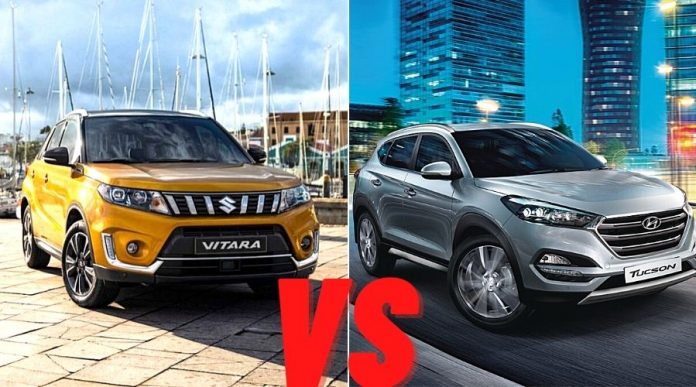 Hyundai Tucson VS Suzuki Vitara 2020– Head to Head Comparison