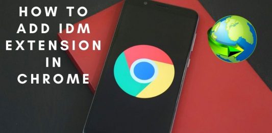 How to Add IDM Extension in Chrome