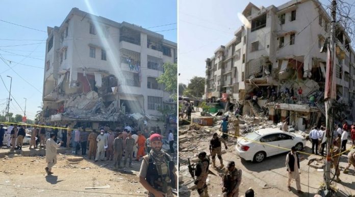 Blast in Maskan Chowrangi,Karachi Kills Five, Injuries 15