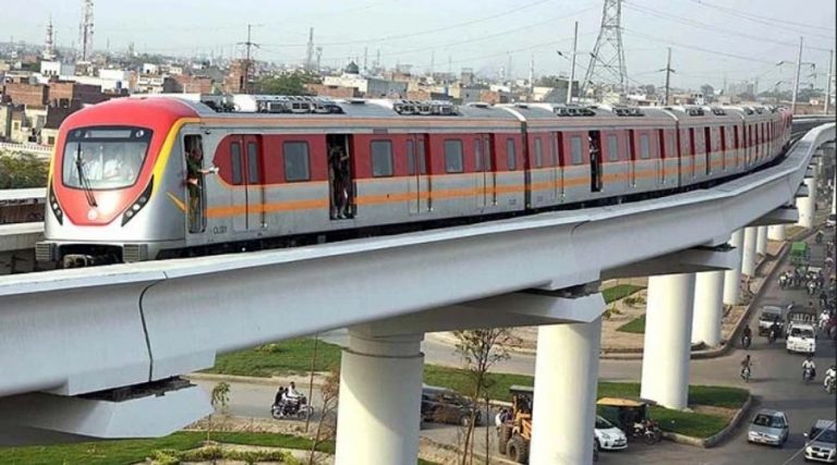 Orange Line Metro Train Lahore Starts Commercial Operation