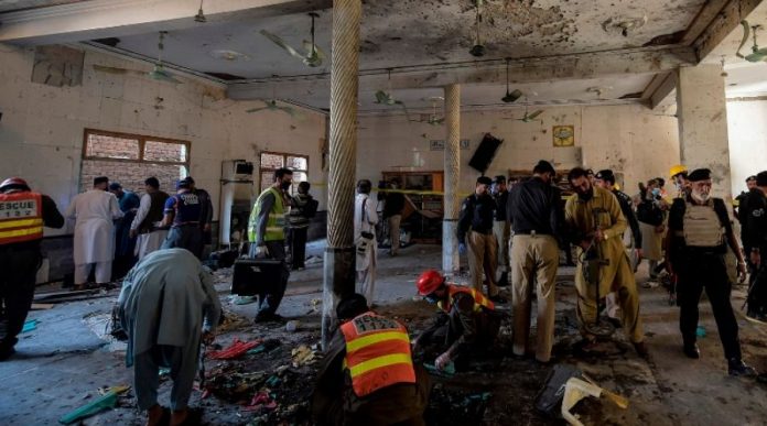 Peshawar Blast in Madrasa: 7 killed, over 100 injured
