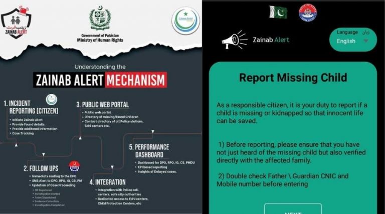 Zainab Alert App