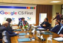 IT Minister started Google’s CS First Programme in Pakistan IT Minister started Google's CS First Programme in Pakistan