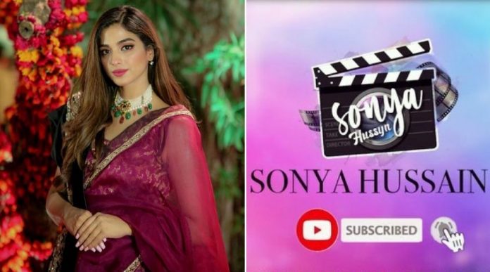 Sonya Hussyn creates YouTube Channel