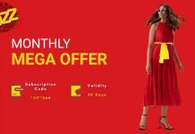 Jazz Monthly Mega Offer: Get 100 GB in Rs. 1,778 Jazz Monthly Mega Offer: Get 100 GB in Rs. 1,778