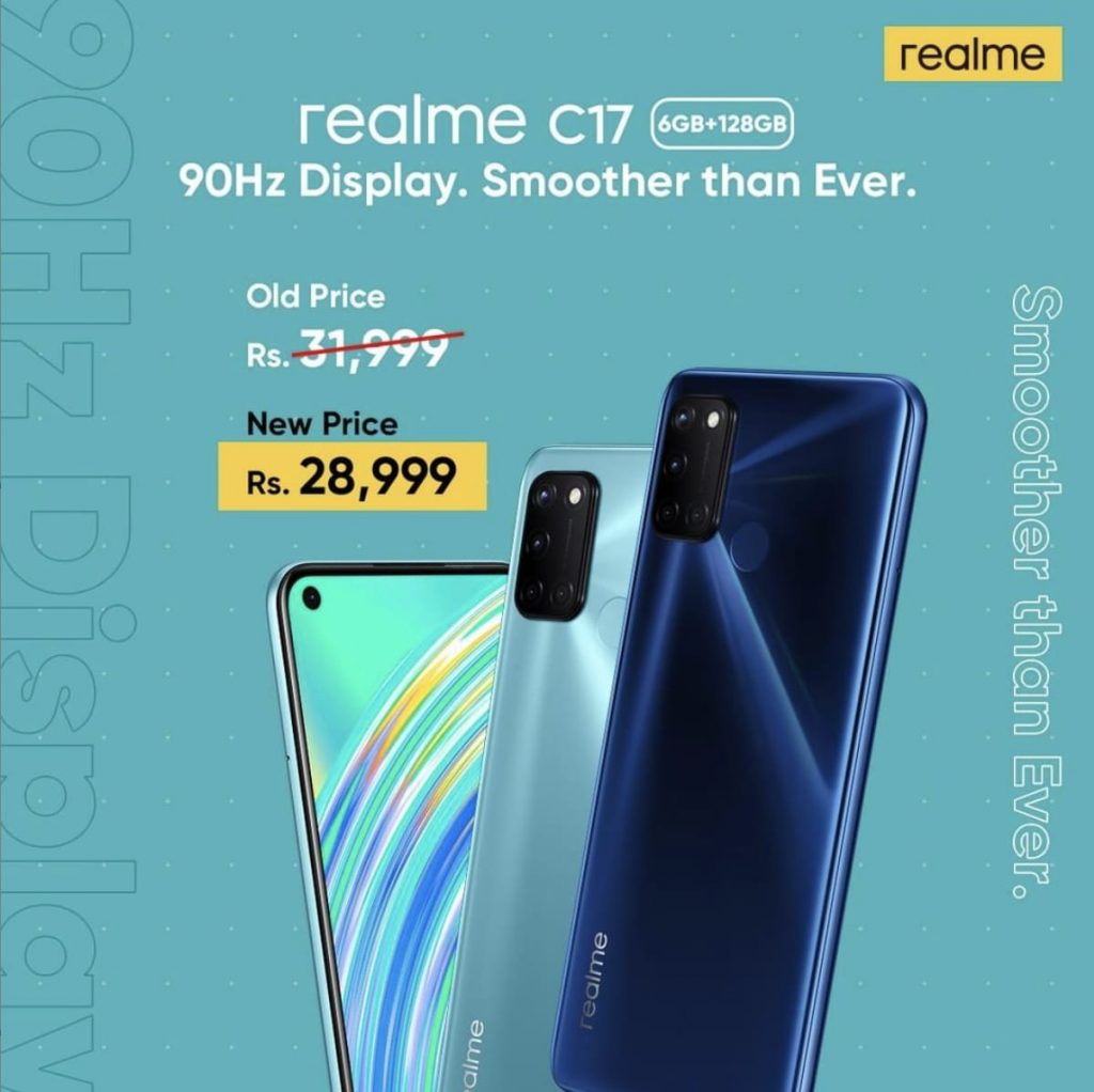 realme c17 price in pakistan