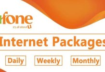 Ufone Internet Packages: Daily, Weekly & Monthly 3G/4G Packages Ufone Internet Packages: Daily, Weekly & Monthly 3G/4G Packages