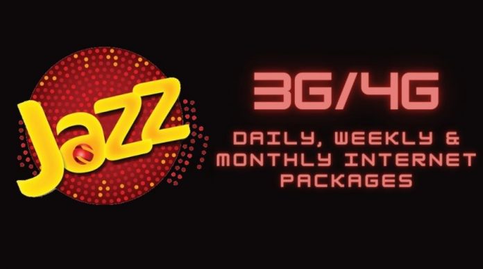 Jazz Internet Packages: Daily, Weekly & Monthly 3G/4G Packages
