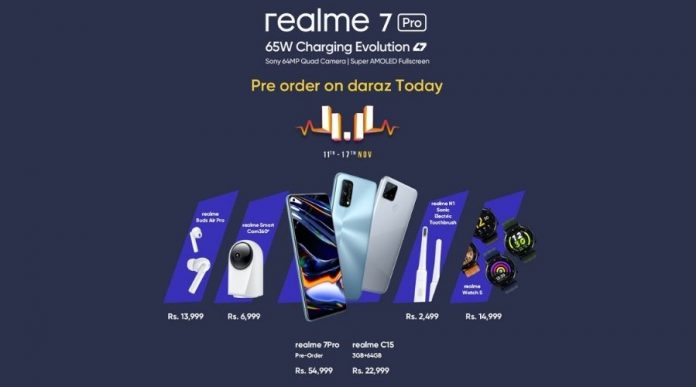 realme Launches 7 Pro and 2 + 4 new products