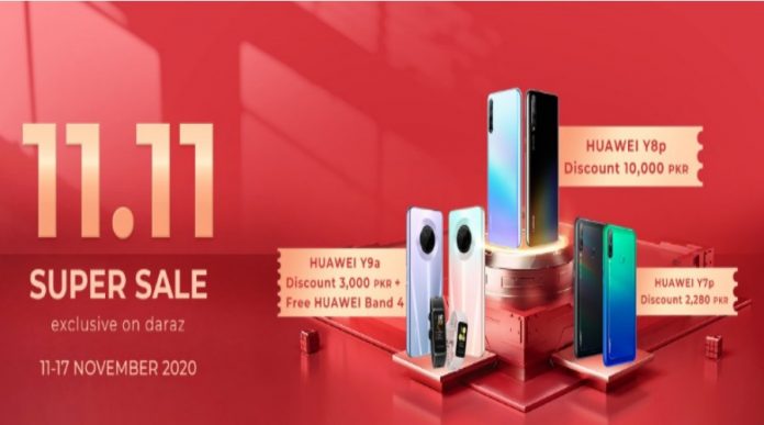 Huawei Launches 11.11 Sale for its Devices on Daraz