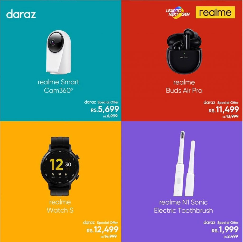 realme products on daraz 11 11 sale