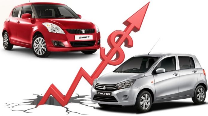 Suzuki Cultus, Swift Price Increased by PMSC Once Again